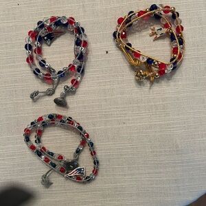 Colorful Beaded Charm Bracelets